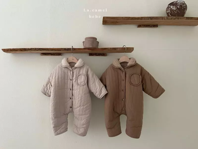 La Camel - Korean Baby Fashion - #babyoninstagram - Kino Reversible Bodysuit - 4