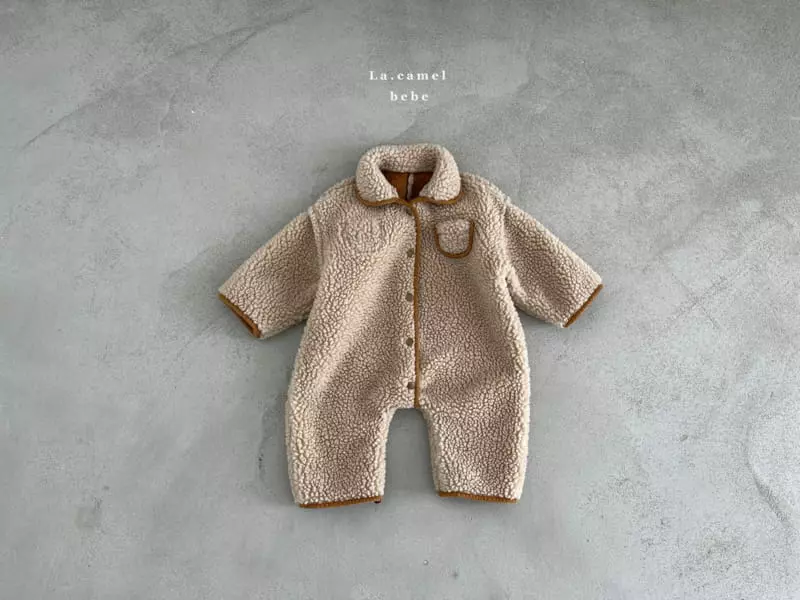 La Camel - Korean Baby Fashion - #babyoutfit - Roa Reversible Bodysit