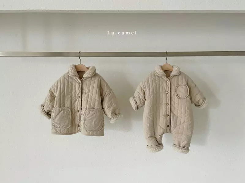 La Camel - Korean Baby Fashion - #babyoutfit - Kino Reversible Bodysuit - 6