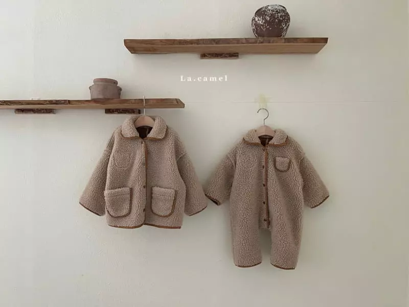 La Camel - Korean Baby Fashion - #onlinebabyboutique - Roa Reversible Bodysit - 3