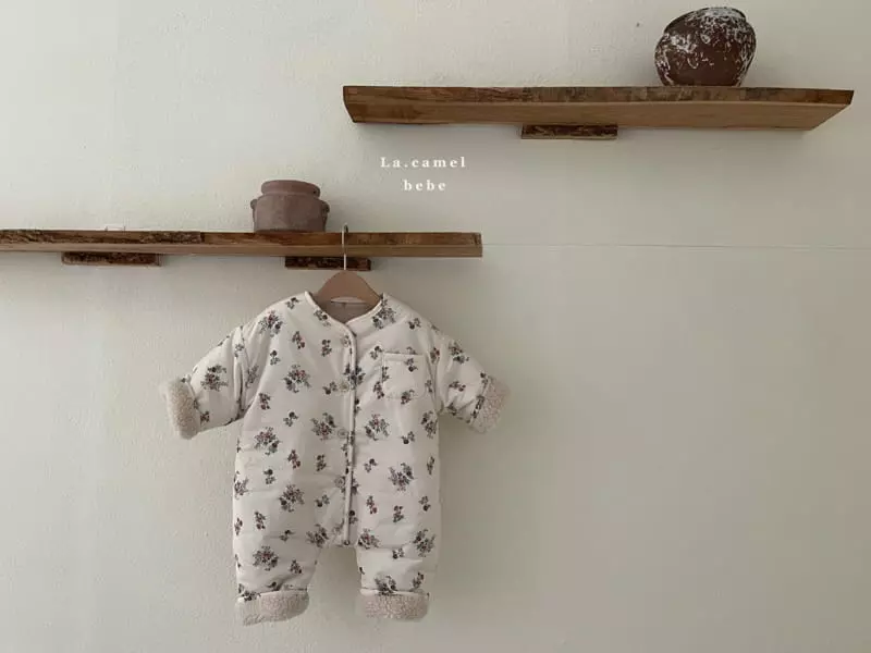 La Camel - Korean Baby Fashion - #onlinebabyshop - Honey Padding Bodysuit - 11