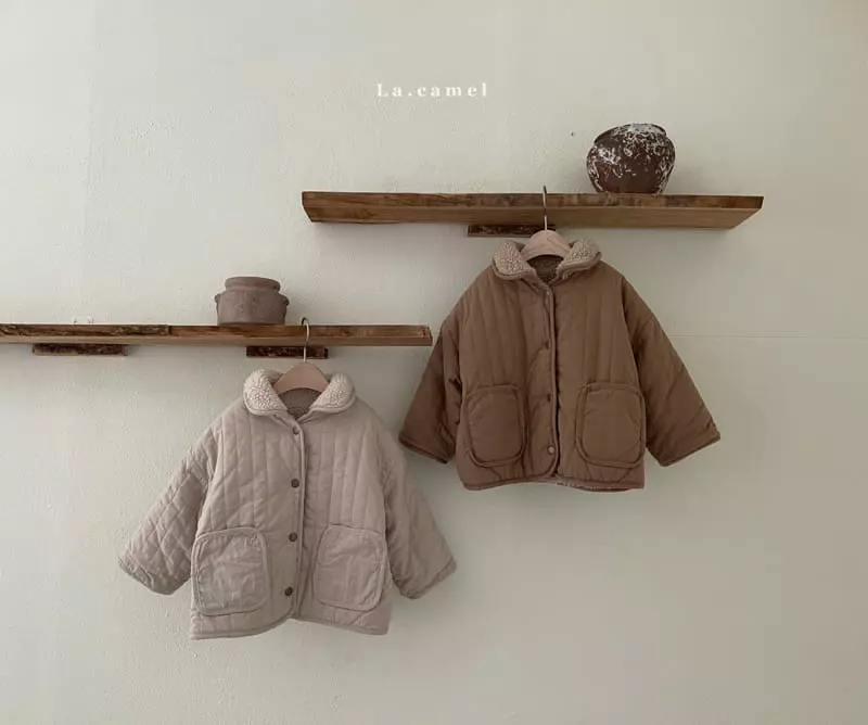 La Camel - Korean Children Fashion - #kidzfashiontrend - Kino Reversible Padding Jacket - 4