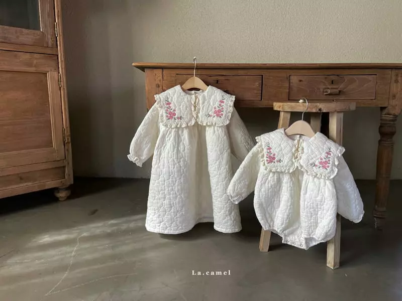 La Camel - Korean Children Fashion - #Kfashion4kids - Jenny Padding One-piece - 2