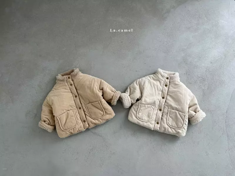 La Camel - Korean Children Fashion - #childofig - Lucky Reversible Padding Jacket - 6