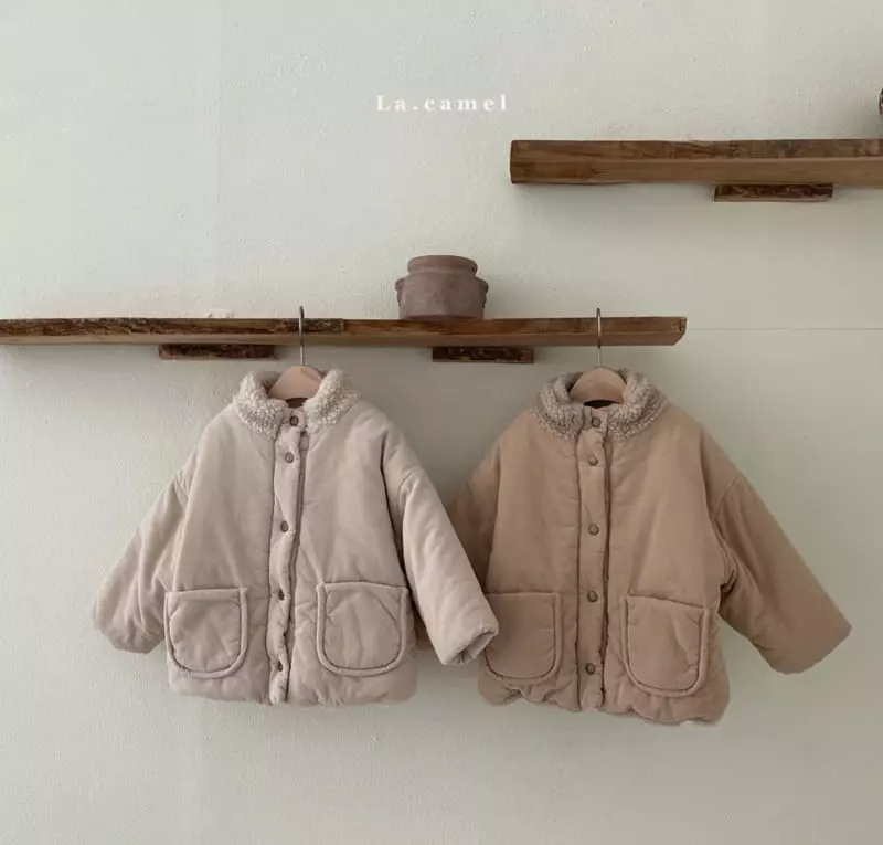 La Camel - Korean Children Fashion - #childrensboutique - Lucky Reversible Padding Jacket - 7