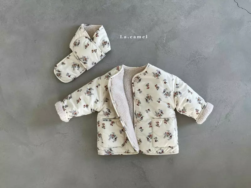 La Camel - Korean Children Fashion - #discoveringself - Honey Padding Jacket - 3