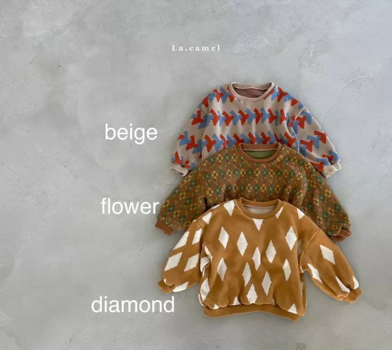 La Camel - Korean Children Fashion - #fashionkids - Kind Jacquard Knit Tee - 7