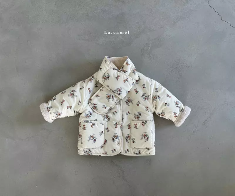 La Camel - Korean Children Fashion - #fashionkids - Honey Muffler - 5