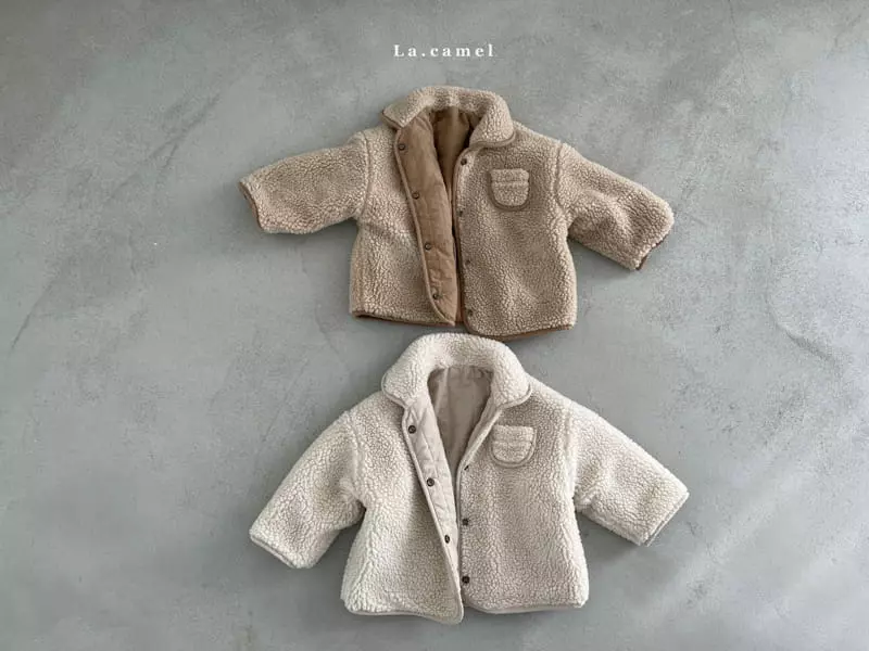 La Camel - Korean Children Fashion - #kidsshorts - Kino Reversible Padding Jacket