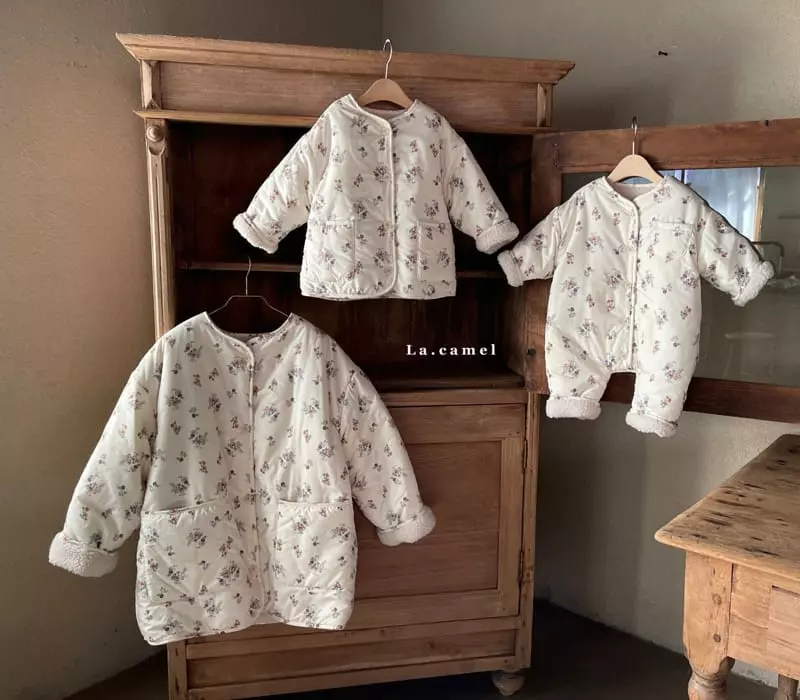 La Camel - Korean Children Fashion - #kidsshorts - Honey Mom Padding Jacket - 4