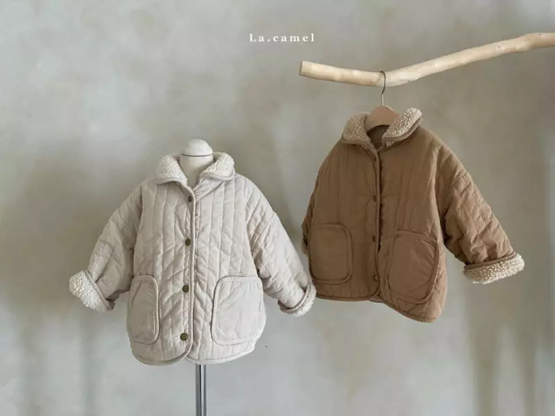 La Camel - Korean Children Fashion - #kidsstore - Kino Reversible Padding Jacket - 2