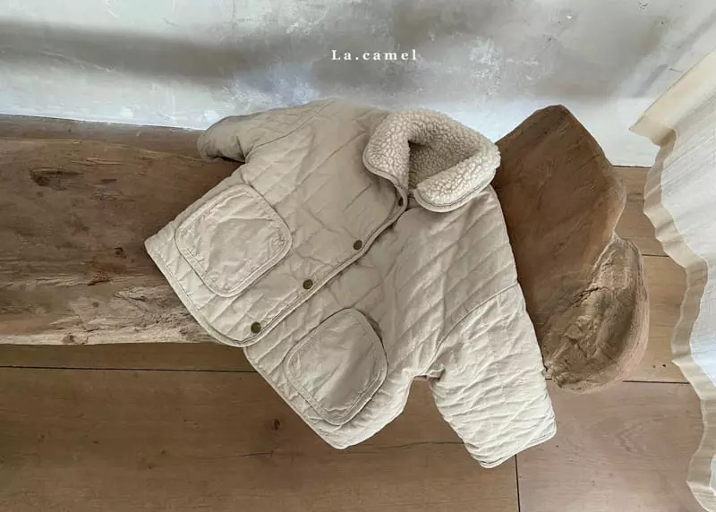 La Camel - Korean Children Fashion - #kidzfashiontrend - Kino Reversible Padding Jacket - 3