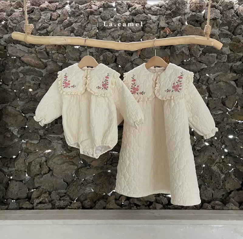 La Camel - Korean Children Fashion - #kidzfashiontrend - Jenny Padding One-piece