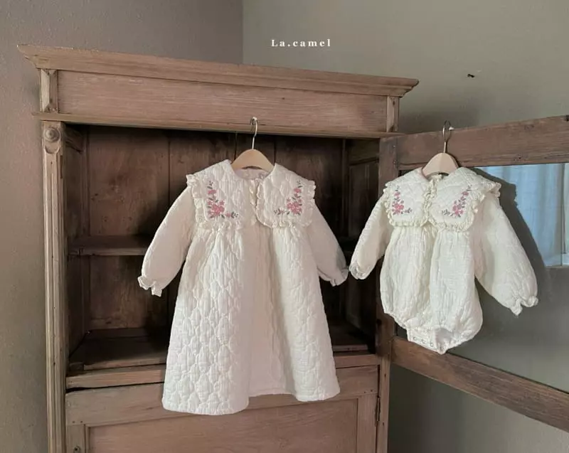 La Camel - Korean Children Fashion - #littlefashionista - Jenny Padding One-piece - 3