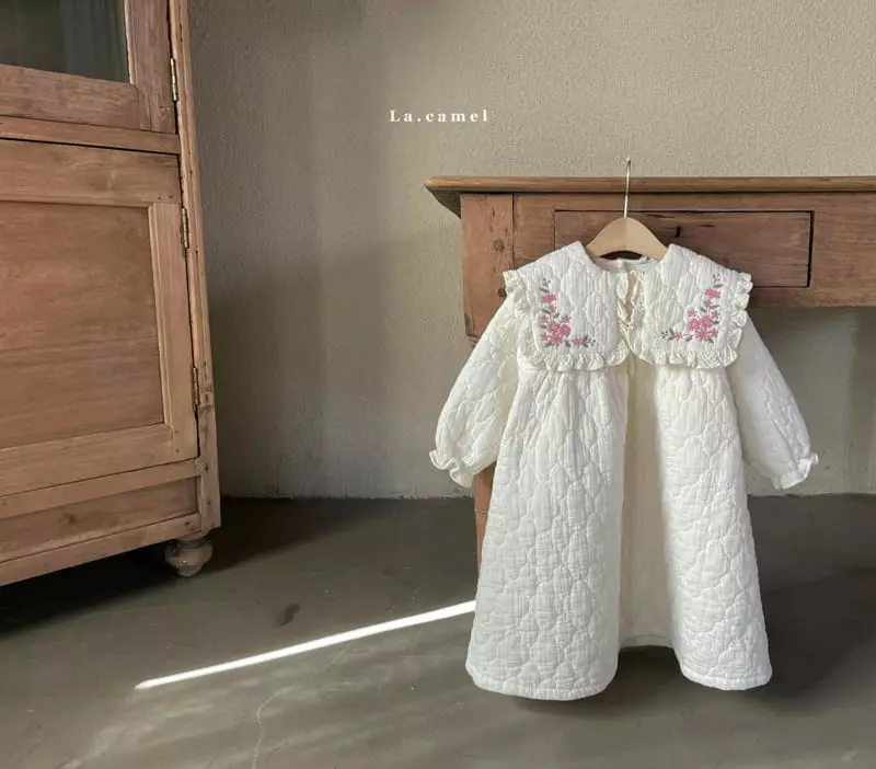 La Camel - Korean Children Fashion - #prettylittlegirls - Jenny Padding One-piece - 6