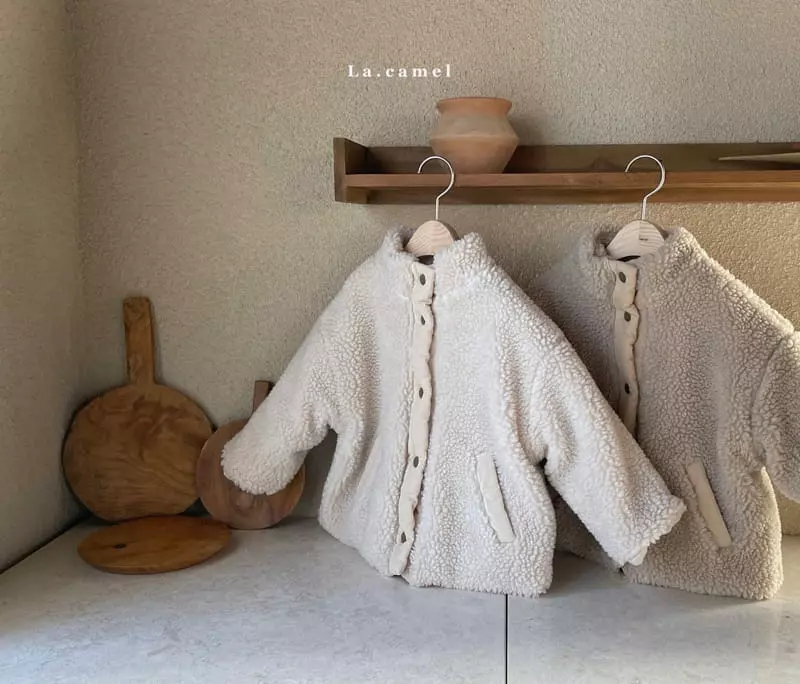 La Camel - Korean Children Fashion - #minifashionista - Lucky Reversible Padding Jacket - 4