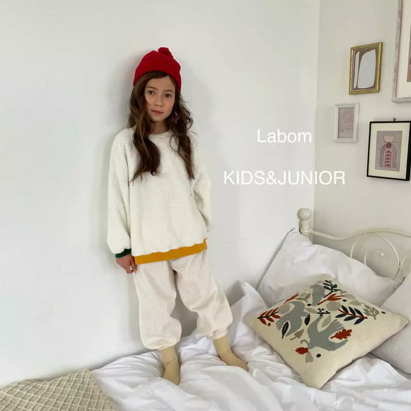 Labom - Korean Children Fashion - #Kfashion4kids - Snow Fleece Sweatshirt - 5