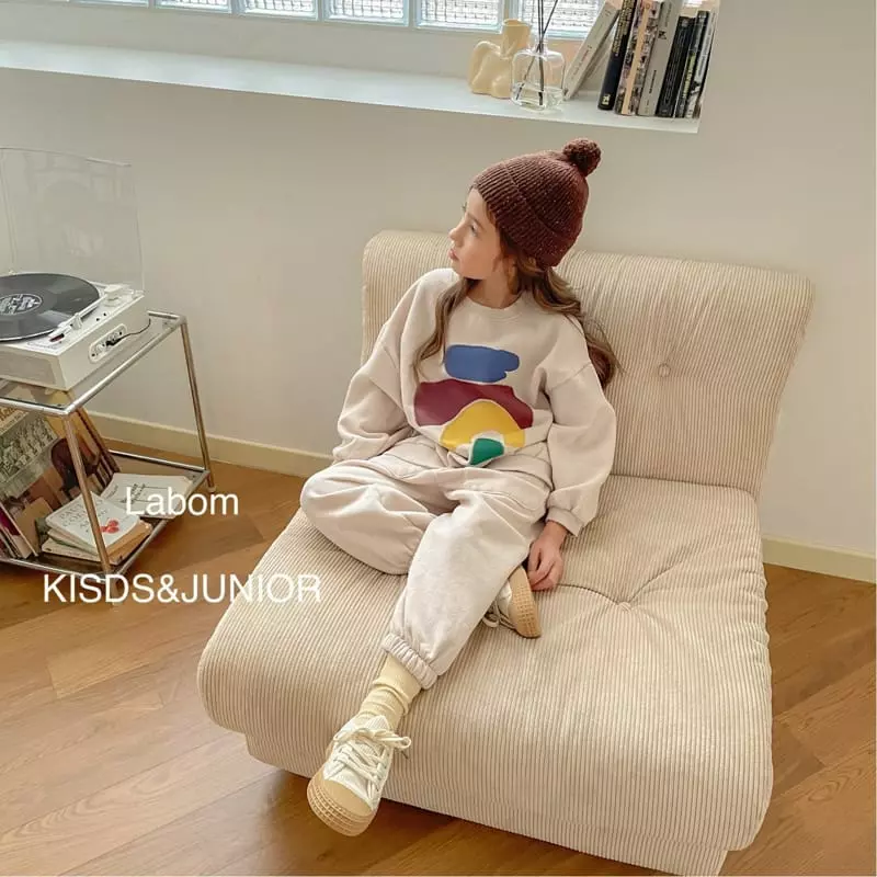 Labom - Korean Children Fashion - #Kfashion4kids - London Fleece Sweatshirt - 3
