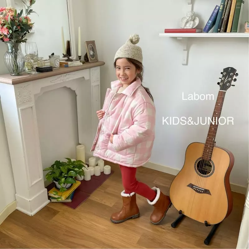 Labom - Korean Children Fashion - #Kfashion4kids - Cube Padding Jumper - 7