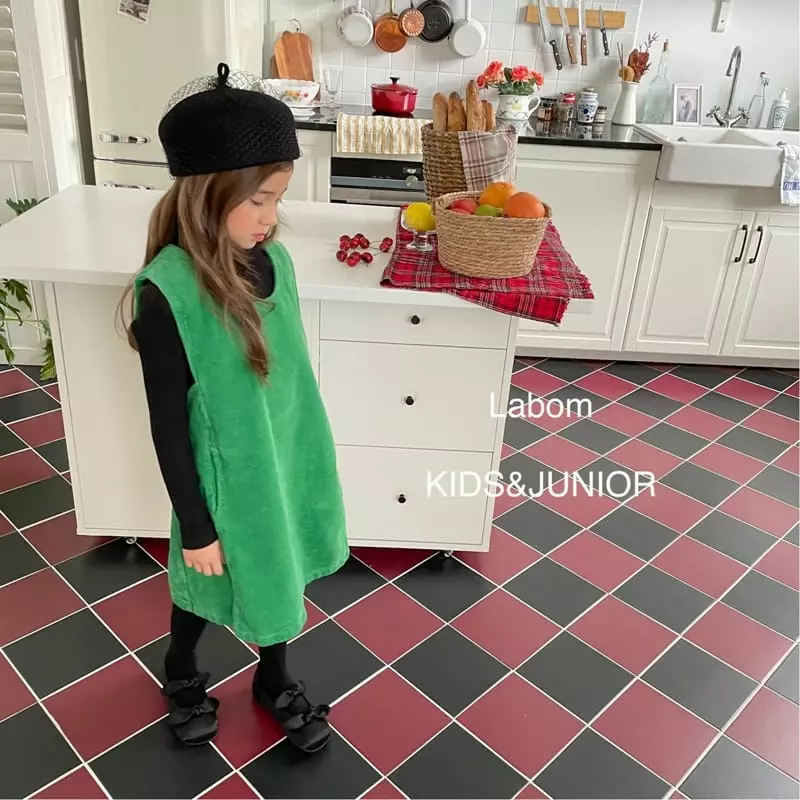 Labom - Korean Children Fashion - #Kfashion4kids - Anna Rib One-piece - 6