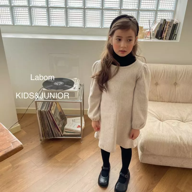 Labom - Korean Children Fashion - #Kfashion4kids - Judy Puff One-piece - 5