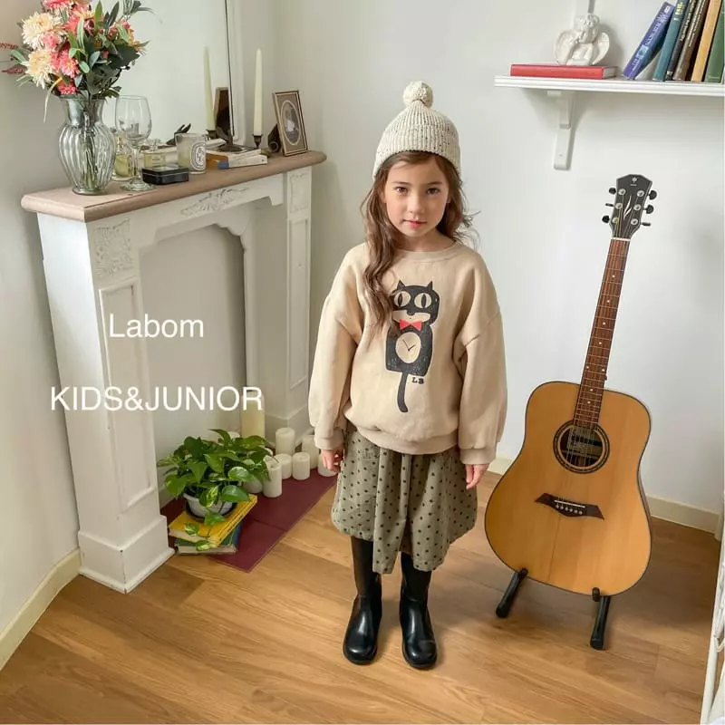 Labom - Korean Children Fashion - #childrensboutique - Rib Dot Skirt - 7