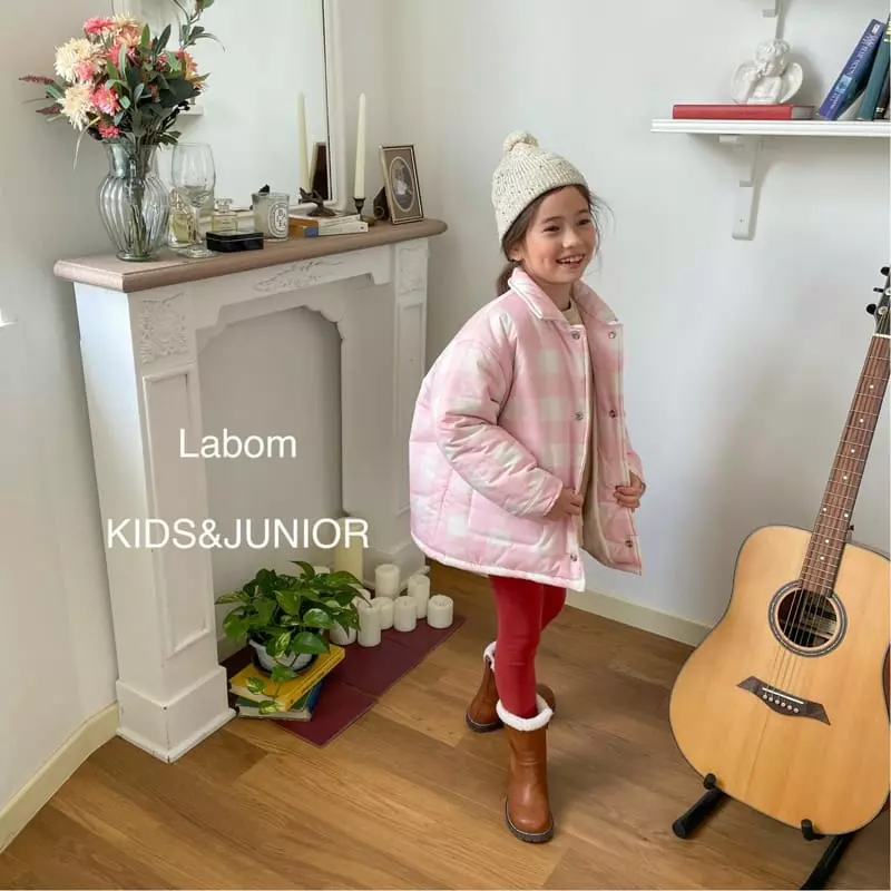 Labom - Korean Children Fashion - #designkidswear - Plain Fleece Leggings - 7