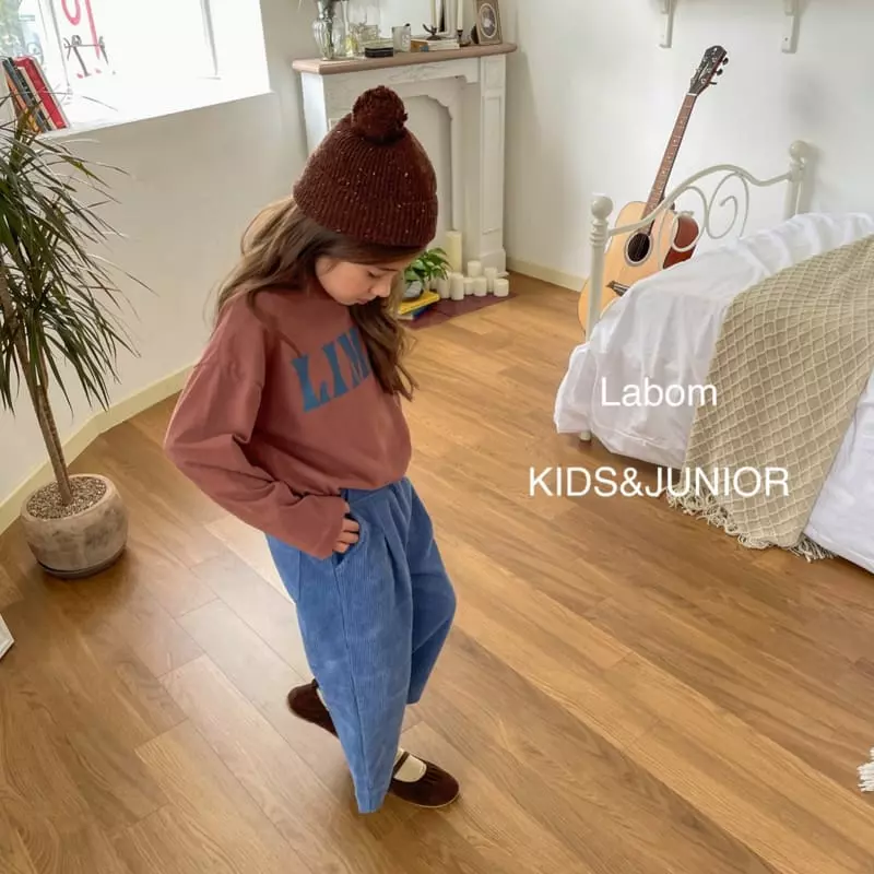 Labom - Korean Children Fashion - #discoveringself - Limbo Fleece Tee - 5