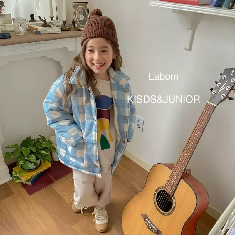 Labom - Korean Children Fashion - #discoveringself - Cube Padding Jumper - 2