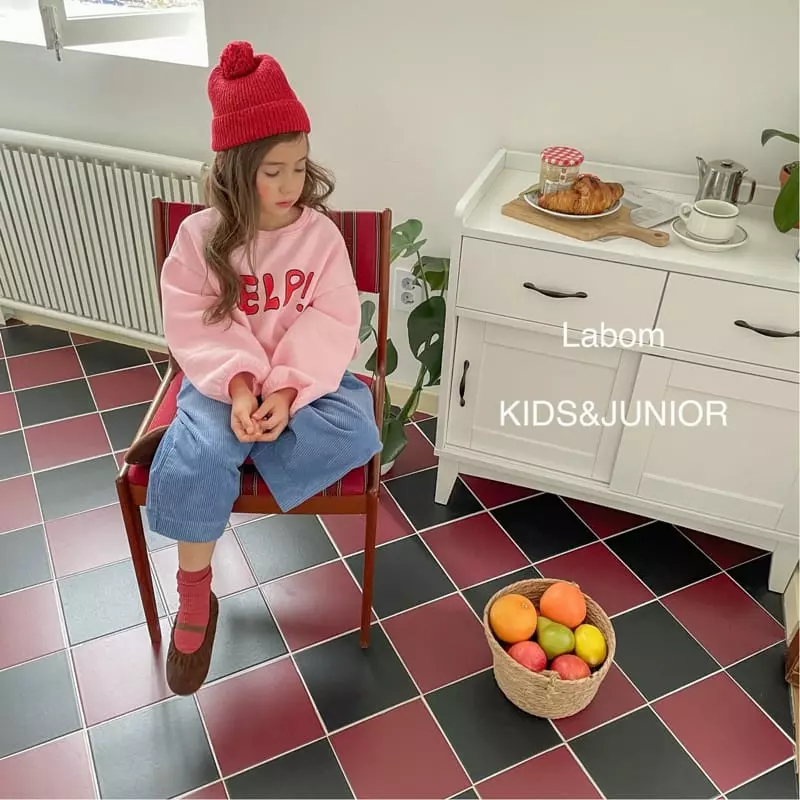 Labom - Korean Children Fashion - #fashionkids - Help Fleece Sweatshirt - 3