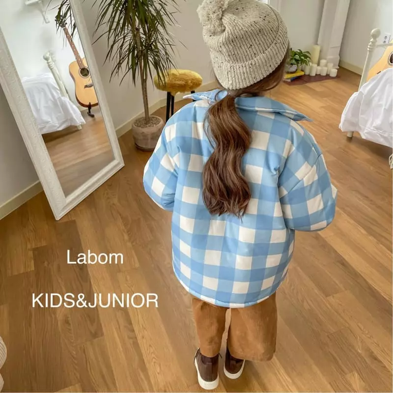 Labom - Korean Children Fashion - #fashionkids - Cube Padding Jumper - 3
