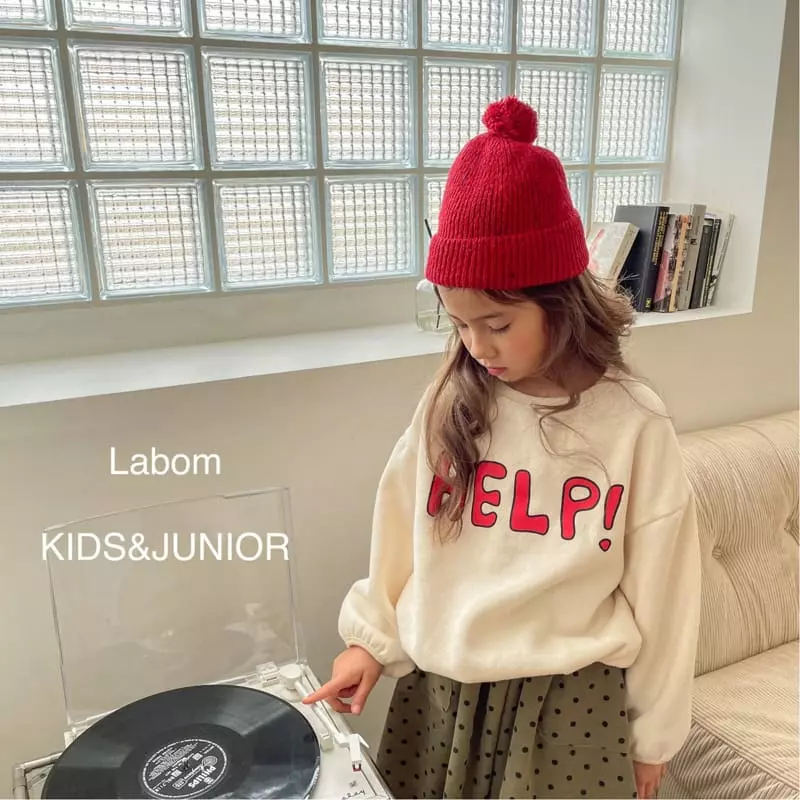 Labom - Korean Children Fashion - #fashionkids - Help Fleece Sweatshirt - 4