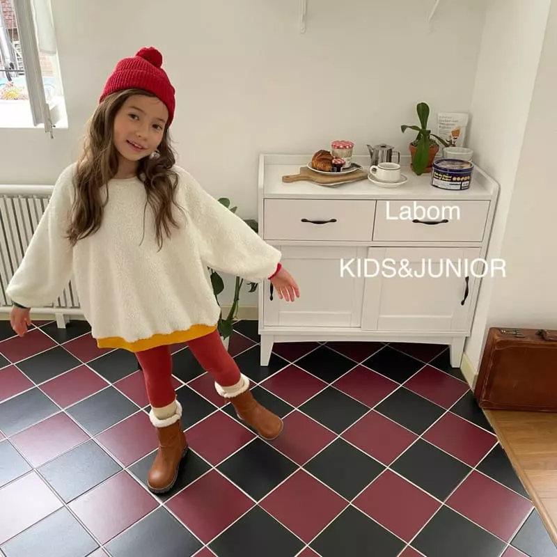 Labom - Korean Children Fashion - #kidsshorts - Snow Fleece Sweatshirt - 2