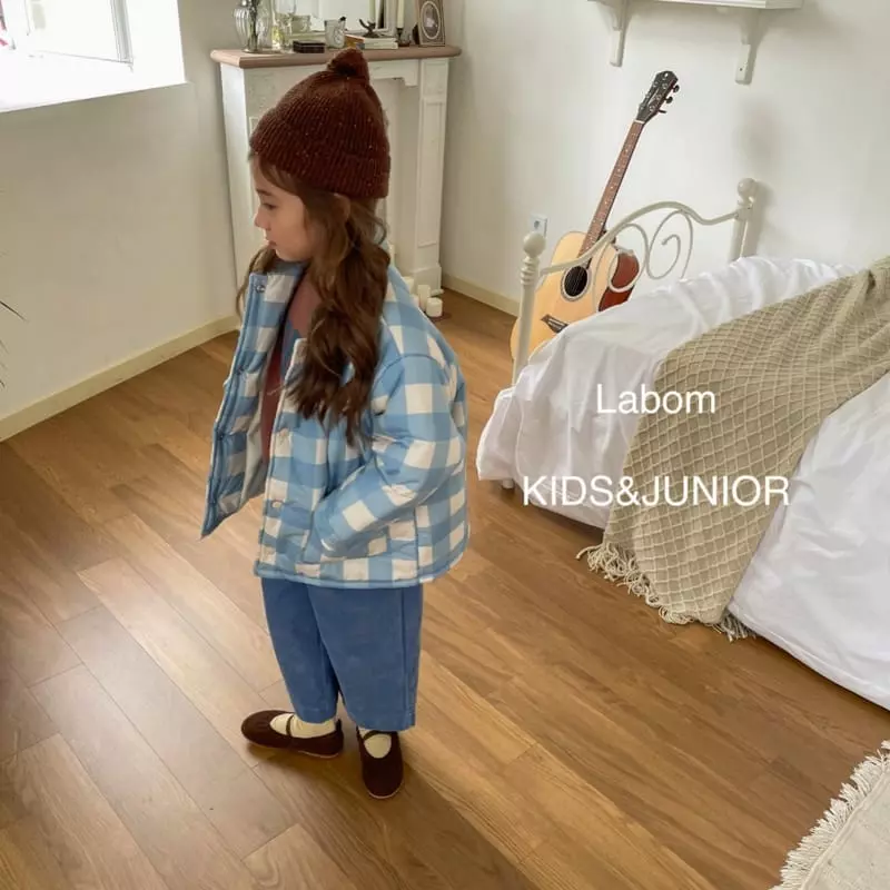Labom - Korean Children Fashion - #fashionkids - Cube Padding Jumper - 4