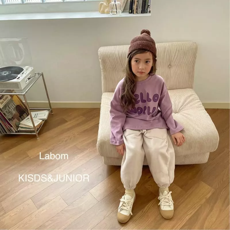 Labom - Korean Children Fashion - #kidsstore - Hello Loose Long Tee - 7
