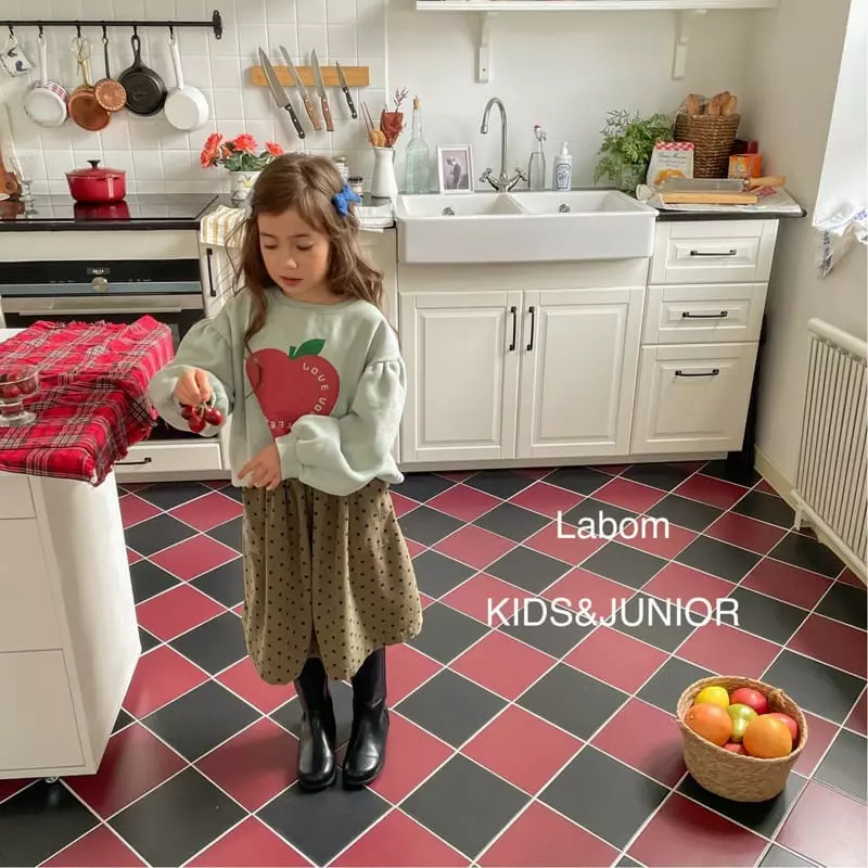 Labom - Korean Children Fashion - #kidzfashiontrend - Love Puff Fleece Sweatshirt - 5