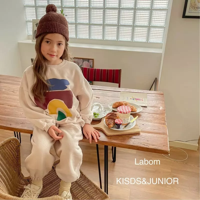 Labom - Korean Children Fashion - #kidzfashiontrend - London Fleece Sweatshirt - 2