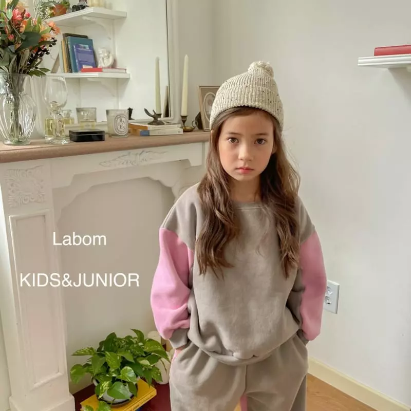 Labom - Korean Children Fashion - #kidzfashiontrend - Lego Color Sweatshirt