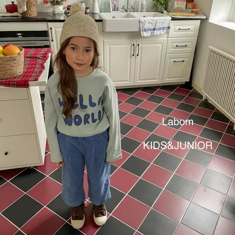 Labom - Korean Children Fashion - #littlefashionista - Boy Rib Pants - 2
