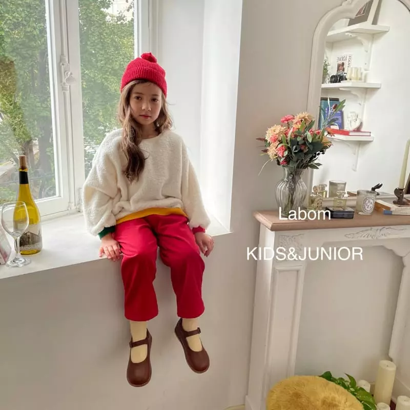 Labom - Korean Children Fashion - #littlefashionista - Snow Fleece Sweatshirt - 6