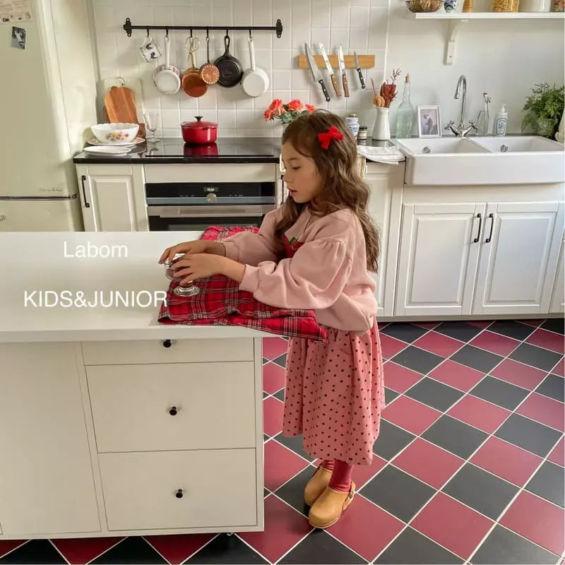 Labom - Korean Children Fashion - #todddlerfashion - Rib Dot Skirt - 3