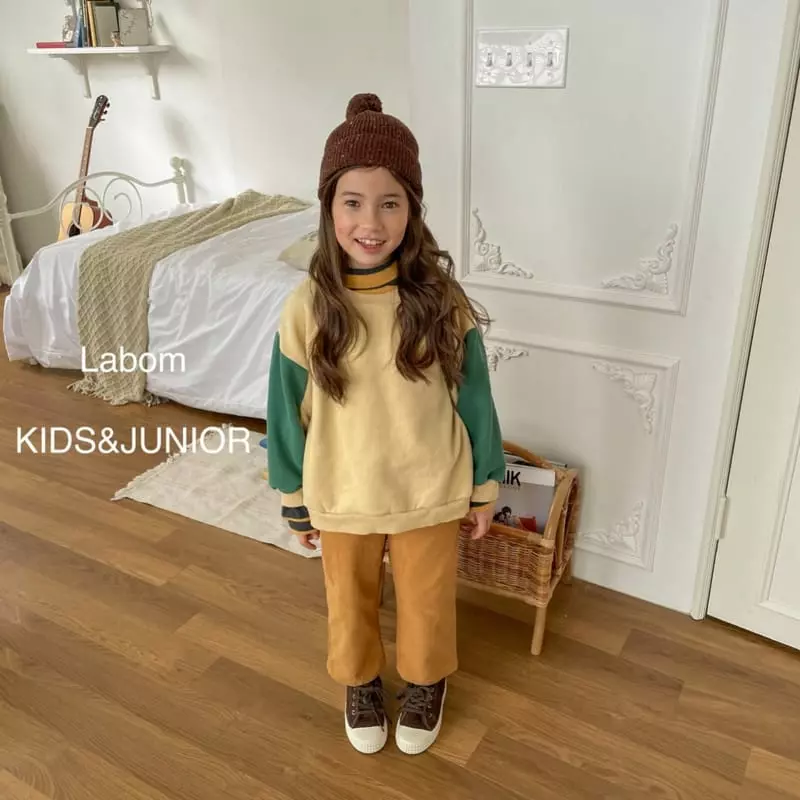 Labom - Korean Children Fashion - #toddlerclothing - Finger Fleece Button Pants - 8