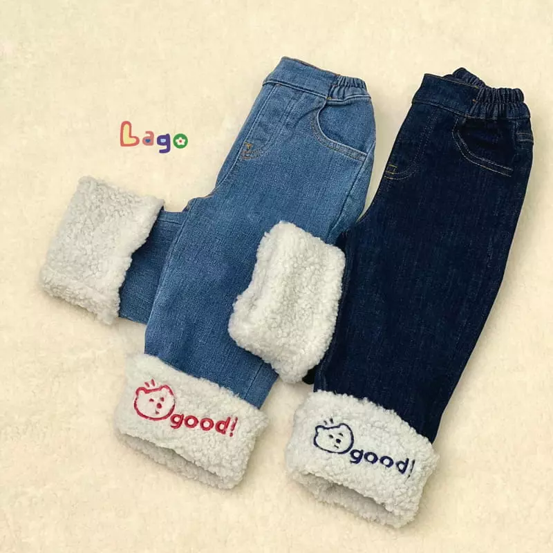 Lago - Korean Children Fashion - #Kfashion4kids - Good Bear Pants