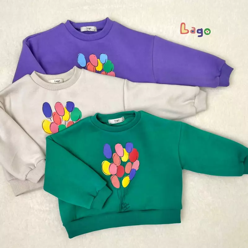 Lago - Korean Children Fashion - #Kfashion4kids - Balloom Sweatshirt - 2