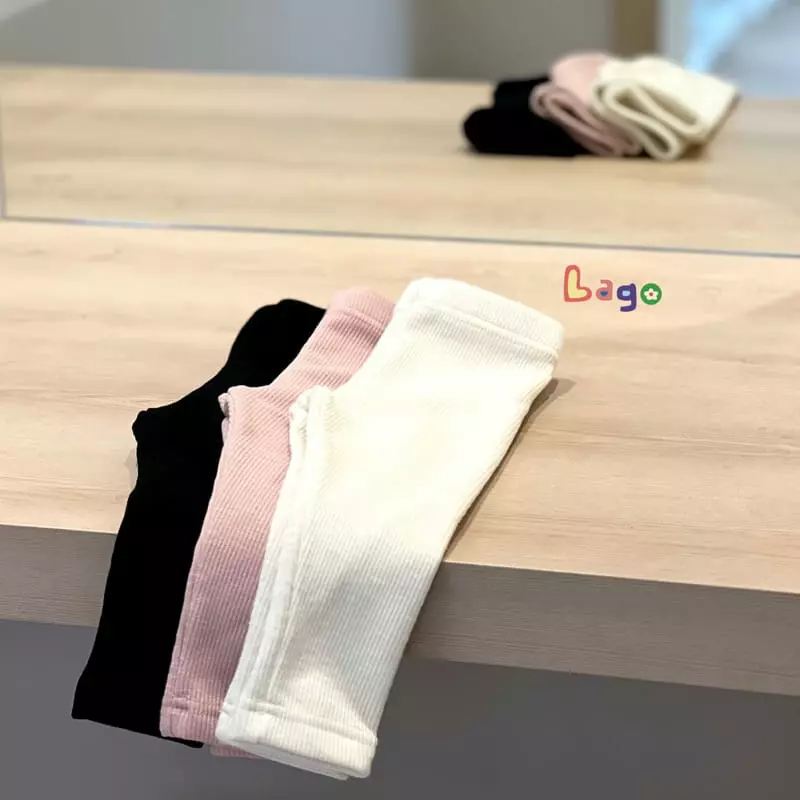 Lago - Korean Children Fashion - #childofig - Rib Leggings - 3