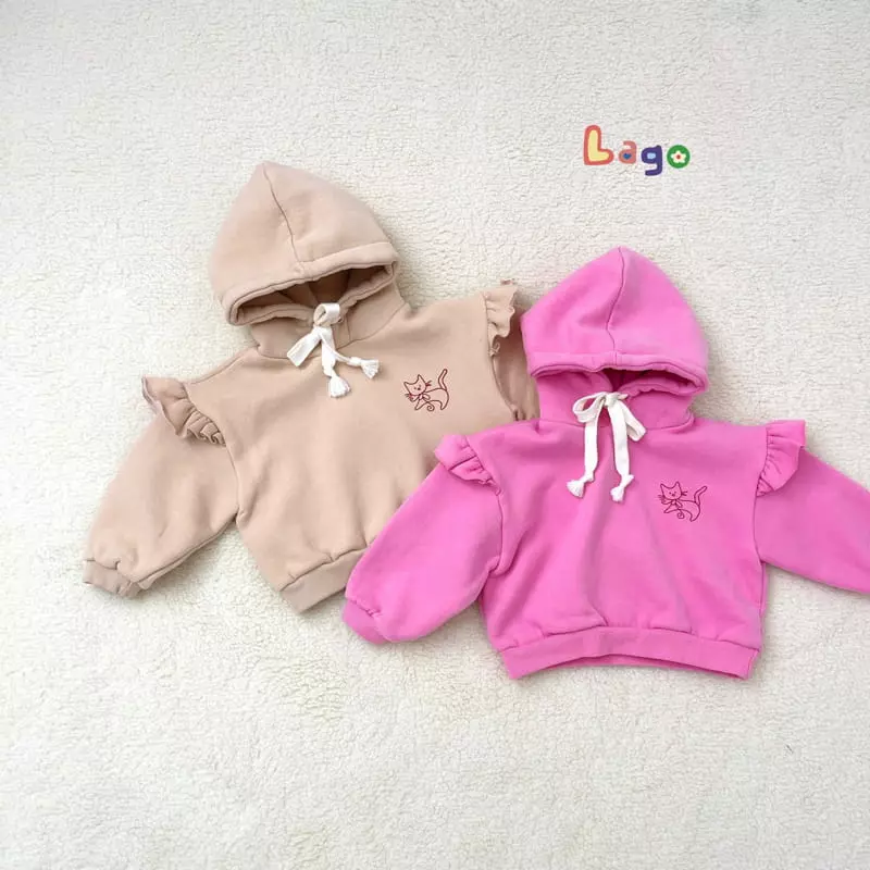Lago - Korean Children Fashion - #childrensboutique - Kitty Wing Hoody - 2
