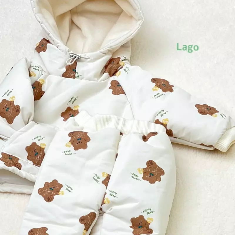 Lago - Korean Children Fashion - #designkidswear - Fleece Skii Set - 10