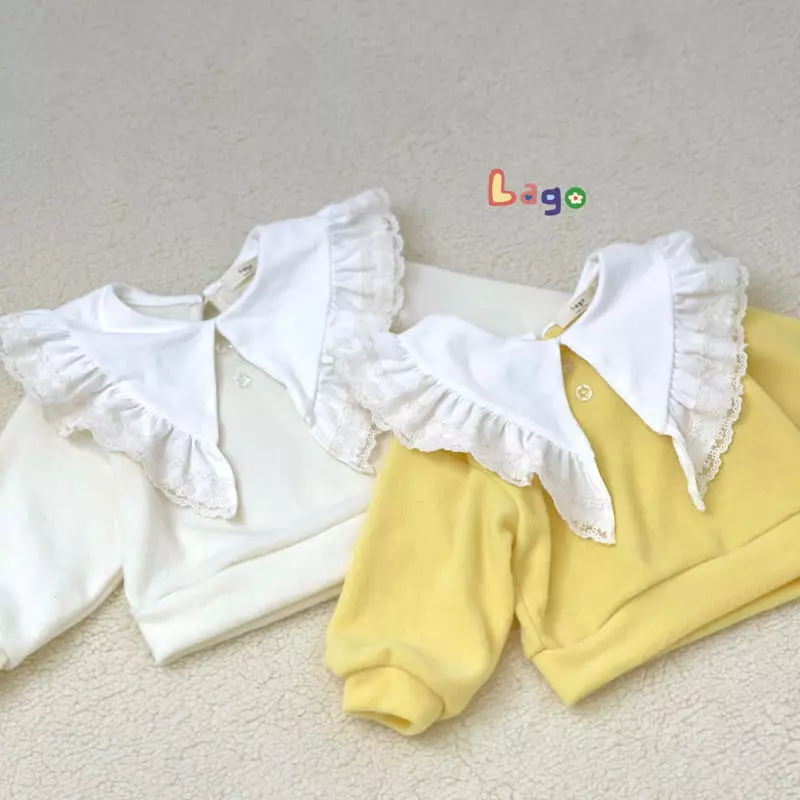 Lago - Korean Children Fashion - #discoveringself - Bonny Collar Sweatshirt
