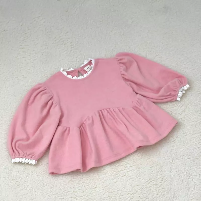 Lago - Korean Children Fashion - #designkidswear - Sugar Fleece Blouse - 4