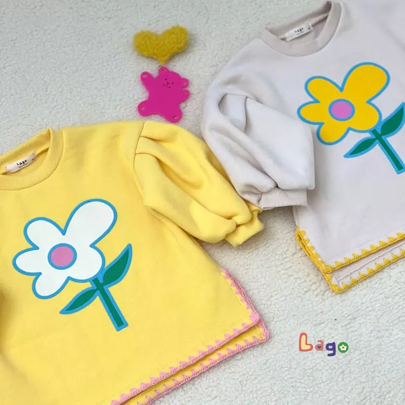 Lago - Korean Children Fashion - #fashionkids - Winny Long Puff Sweatshirt